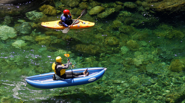 Clear Creek Kayaking - Clear Creek of the Klamath - California