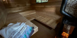 Momentum Sauna Trailer - the Wood Fired Sauna Room