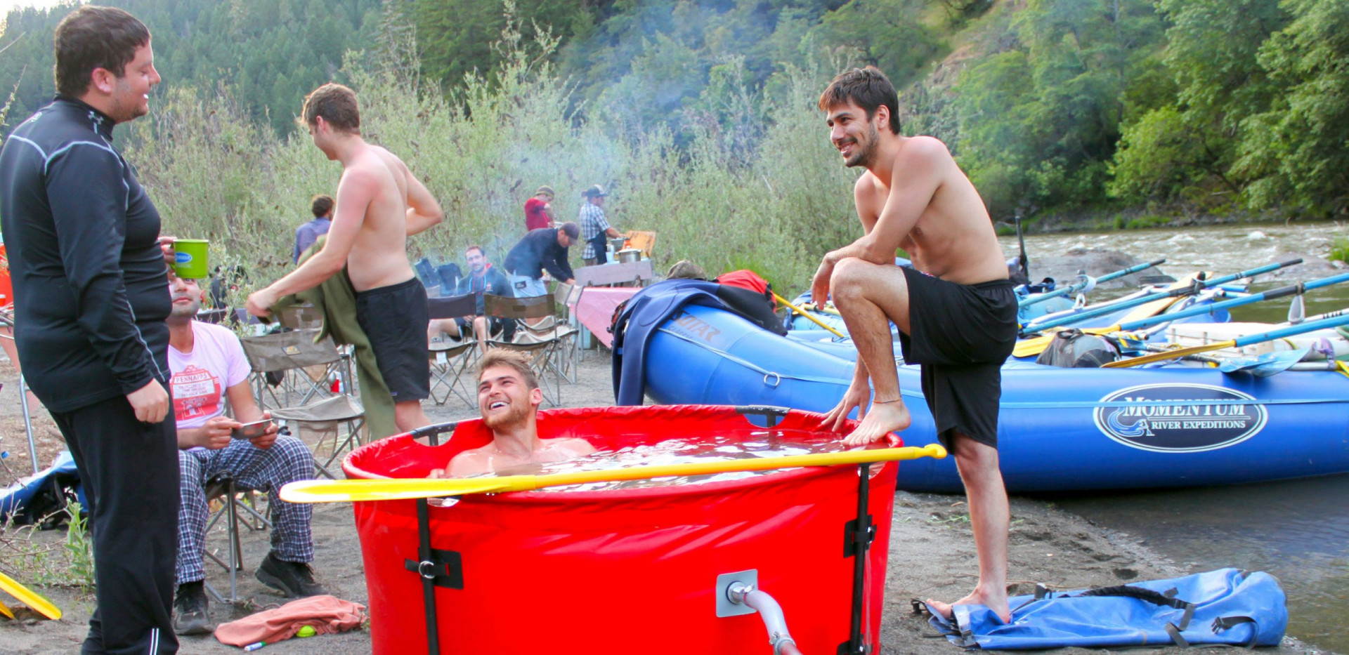 Hot Tub - Charter Trips - Glamping
