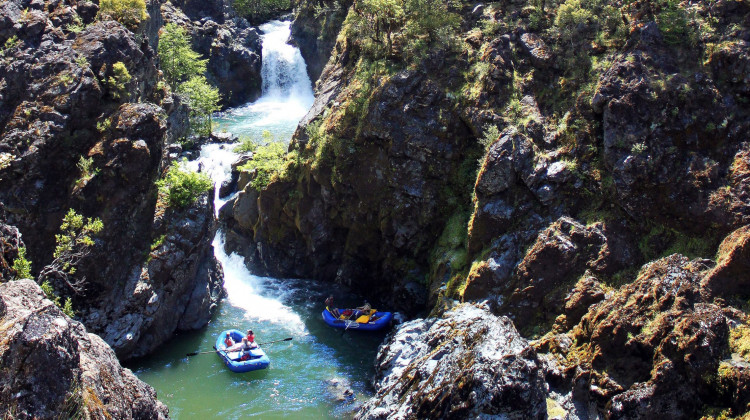 Rogue River Rafting - Oregon - Stair Creek Falls