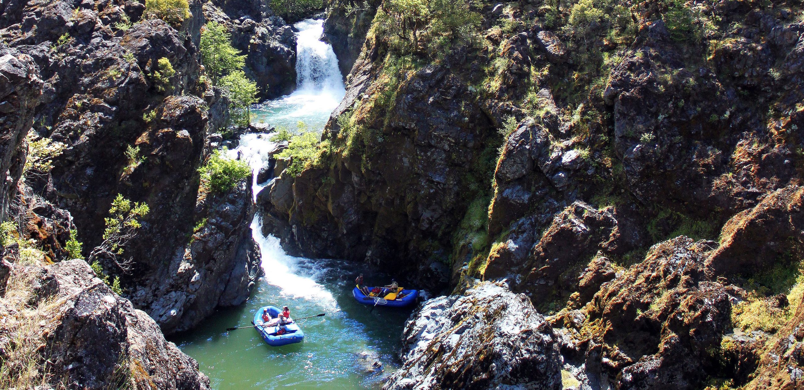 Rogue River Rafting - Oregon - Stair Creek Falls
