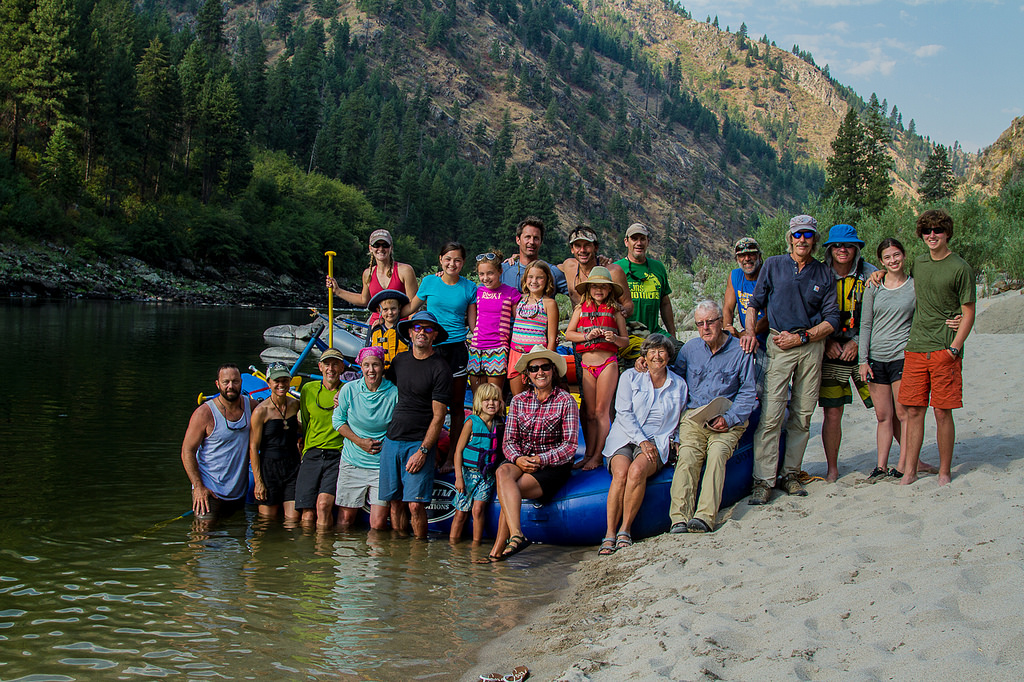 Multi-generational - Family Rafting - Idaho Salmon River