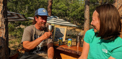 Cheers! Drink at the UK Bar - Glamping - Upper Klamath Rafting Safari