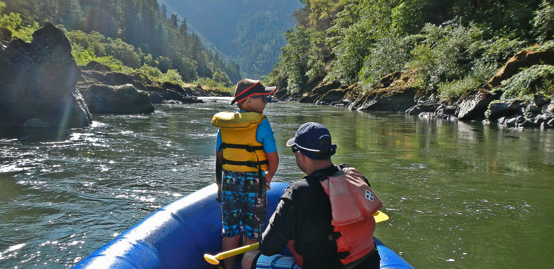 Family Rafting - Rogue River - Oregon