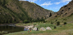 Idaho's Salmon River - Camping